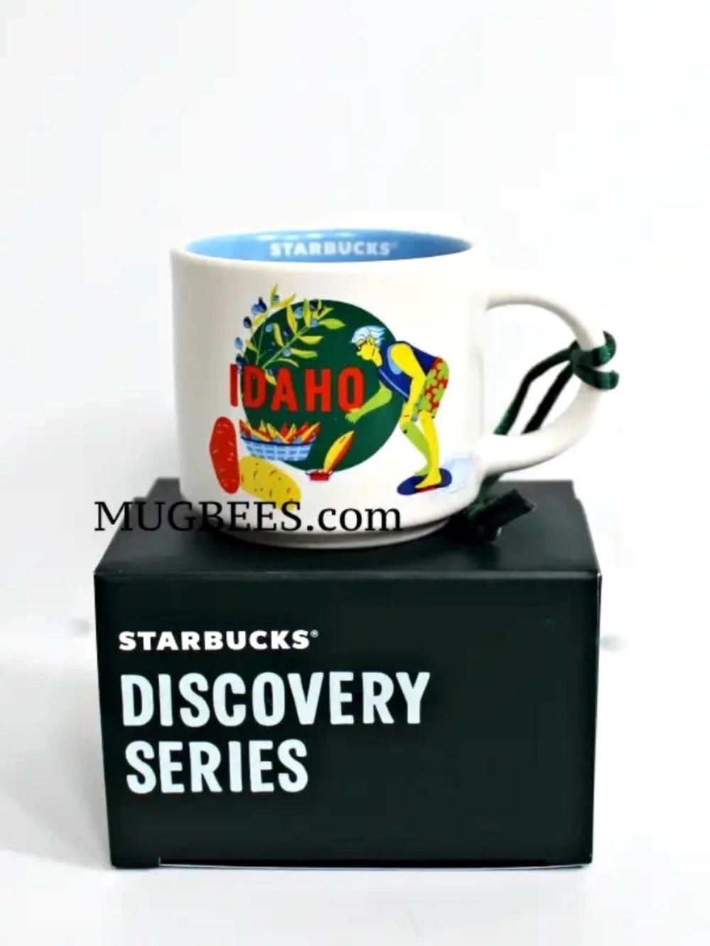 Starbucks Discovery Series Idaho Ornament Ceramic Demi Cup 2oz NEW